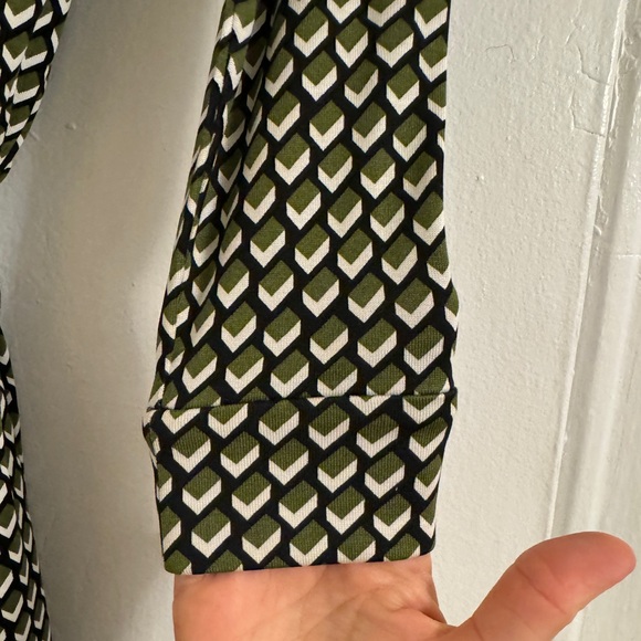 DVF Diane von furstenberg wrap dress sz 0 100% silk - Picture 4 of 8